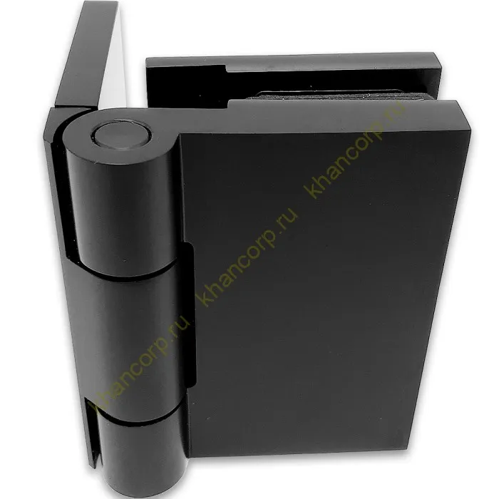 Петля Майя FDP-170 стена-стекло 90˚ открывание наружу, латунь/черный