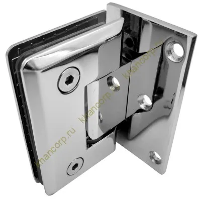 Петля Бета β FDP-20E стена-стекло с боковым креплением, нержавейка/полированный