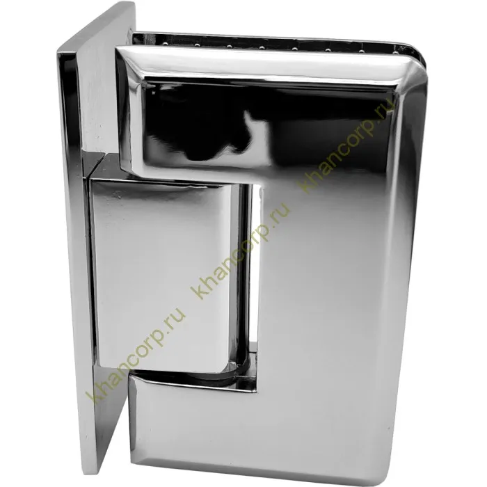 Петля Бета β FDP-20E стена-стекло с боковым креплением, нержавейка/полированный