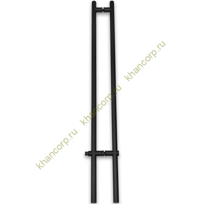 Ручка FKR-213 для стеклянной двери 35x1125х1500х1 м с замком, нержавейка/черный