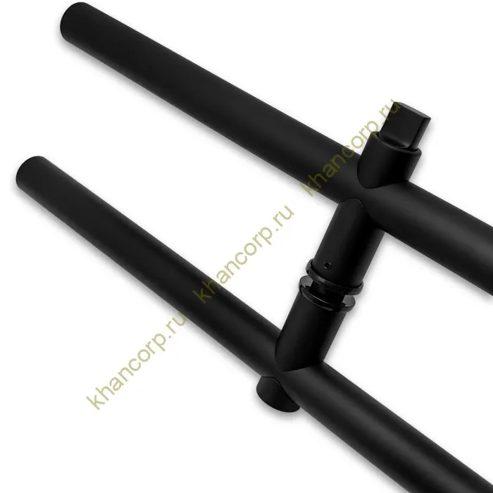 Ручка FKR-213 для стеклянной двери 35x1125х1500х1 м с замком, нержавейка/черный