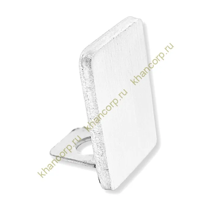 Торцевая заглушка FDPA-501 для п-образного профиля, нержавейка/белый