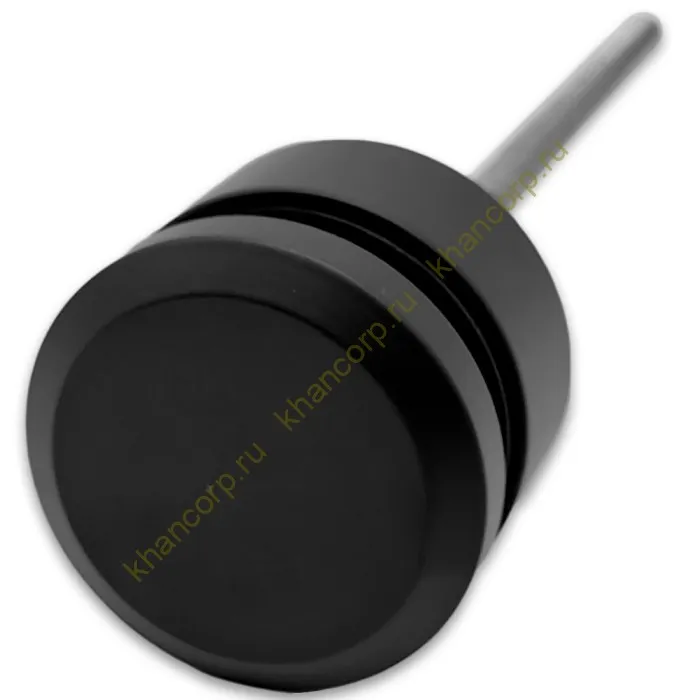 Стеклодержатель FKK-44, 10х20 мм Ø50 мм М10x1.5 для стекла, нержавейка/черный