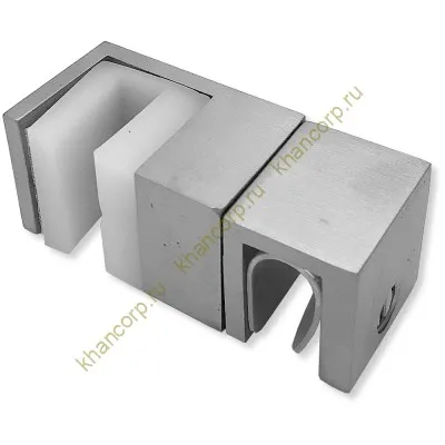 Нижняя направляющая FDS-33 двойная, нержавейка/матовый