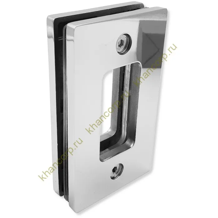 Ручка купе Дриада FDR-111, 122х70 прямоугольная, межосевое 100, нержавейка/полированный