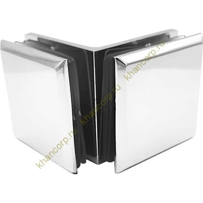 Коннектор Бета β FDK-24 стекло-стекло 90˚, цинк/хром