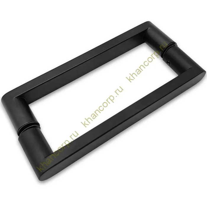 Ручка скоба FDR-86, 25*200*225 мм, нержавейка/черный