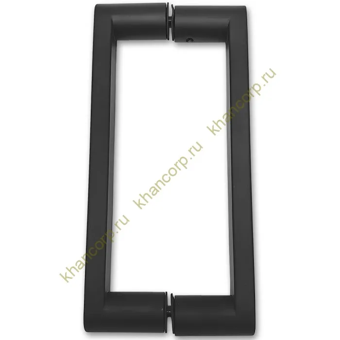 Ручка скоба FDR-86, 25*200*225 мм, нержавейка/черный