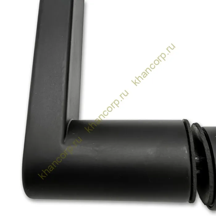 Ручка скоба FDR-86, 25*200*225 мм, нержавейка/черный