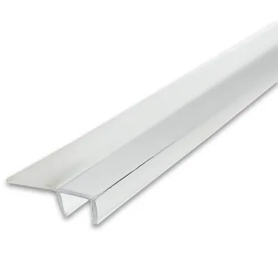 Уплотнитель узкопрофильный ПРЕМИУМ F-образный прозрачный 2.5 м, ус 16 мм. под стекло 8 мм FDPP-717.8