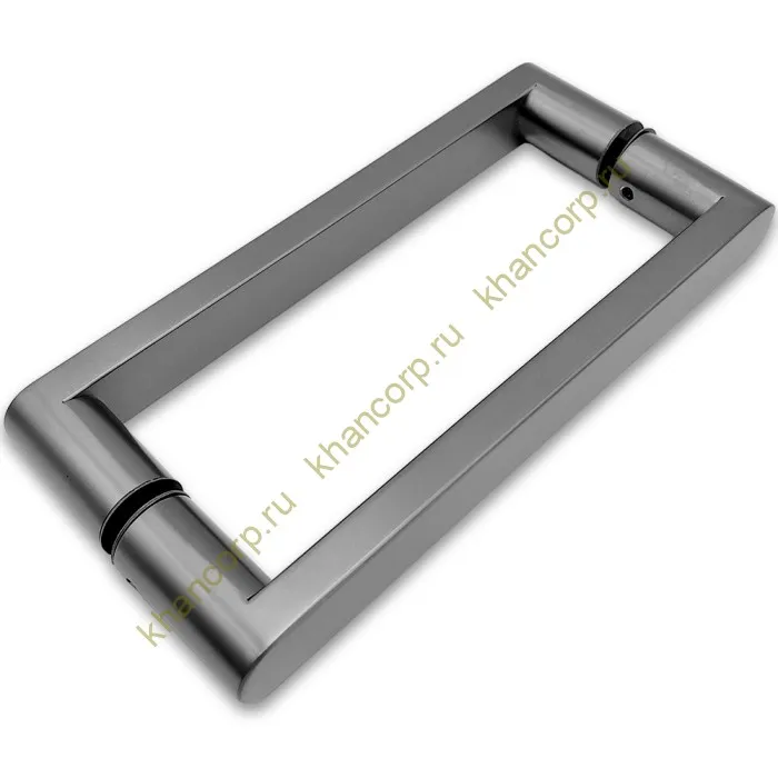 Ручка скоба FDR-86, 25*200*225 мм, нержавейка/оружейная сталь