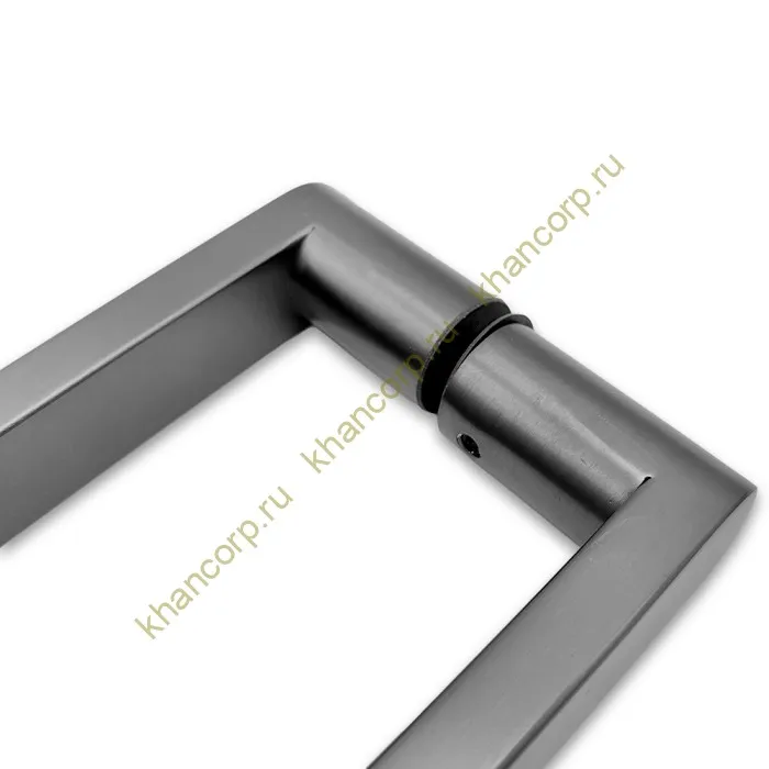 Ручка скоба FDR-86, 25*200*225 мм, нержавейка/оружейная сталь