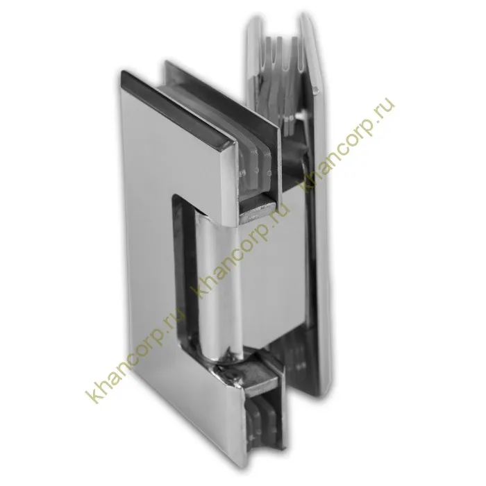 Петля Бета β FDP-24E стекло-стекло 135˚, нержавейка/полированный