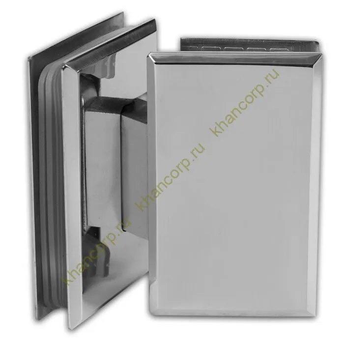 Петля Бета β FDP-24E стекло-стекло 135˚, нержавейка/полированный