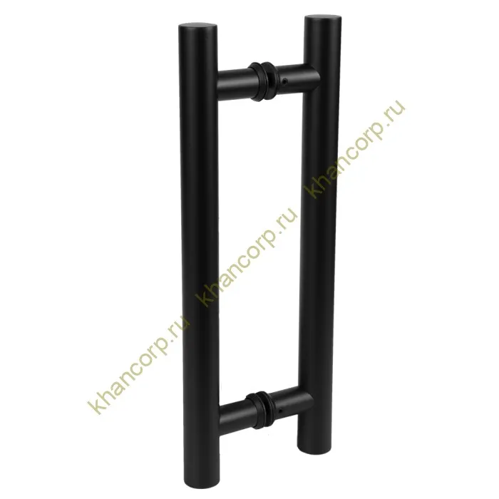 Ручка FKR-200 для стеклянной двери 32x300х450 мм, нержавейка/черный