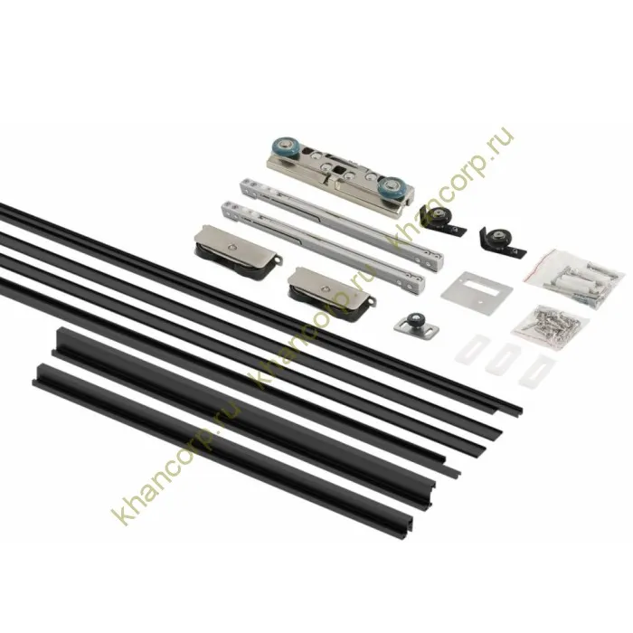 Раздвижная система FDS-21 парящая дверь купе, черный