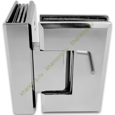 Петля Бета β FDP-23 стекло-стекло 90˚, латунь/хром