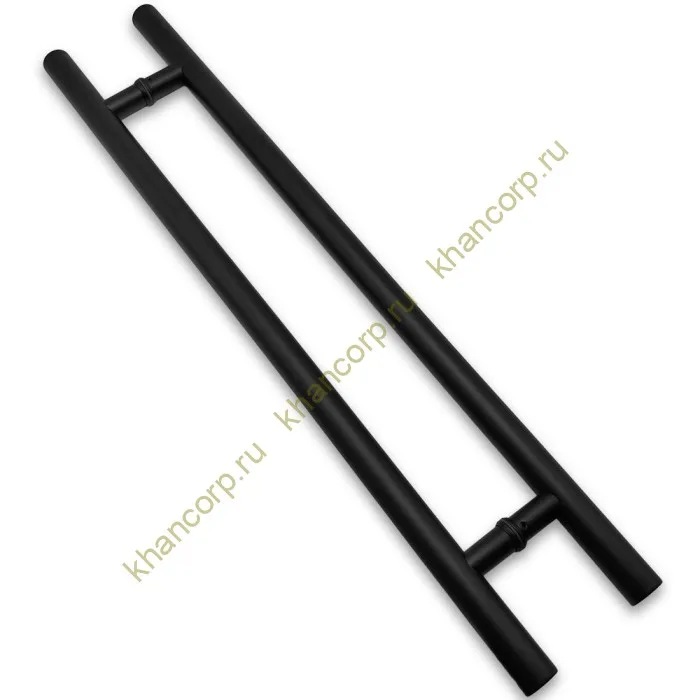 Ручка FKR-201 для стеклянных дверей 32x600х800 мм, нержавейка/черный