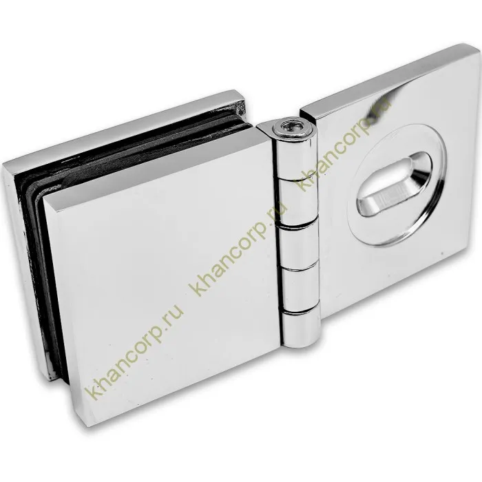 Коннектор Пегас FDK-100 стена-стекло 0°-180°, латунь/хром