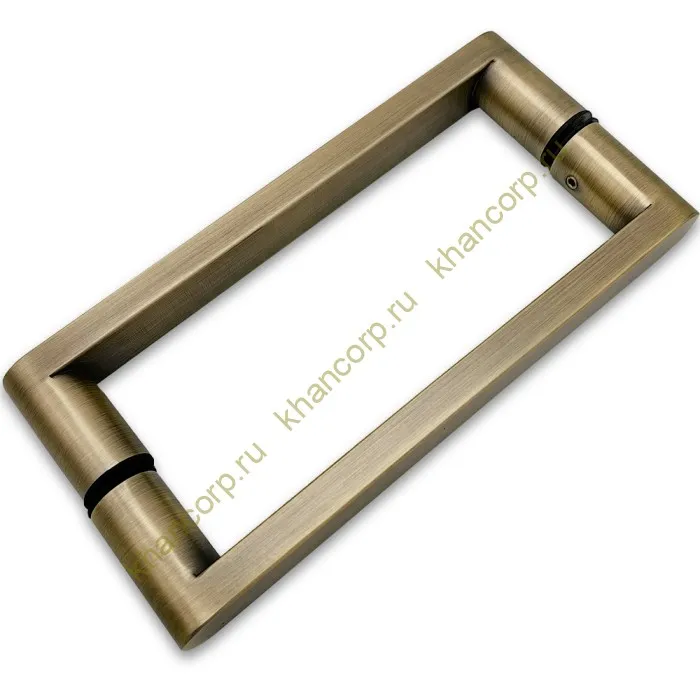 Ручка скоба FDR-86, 25*200*225 мм, нержавейка/бронза