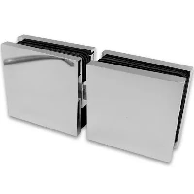 Коннектор Пегас FDK-102 стекло-стекло поворотный латунь/хром