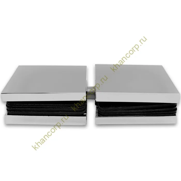 Коннектор Пегас FDK-102 стекло-стекло поворотный латунь/хром