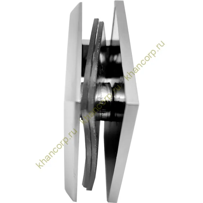 Коннектор Бета β FDK-22 стена-стекло 90˚, цинк/хром