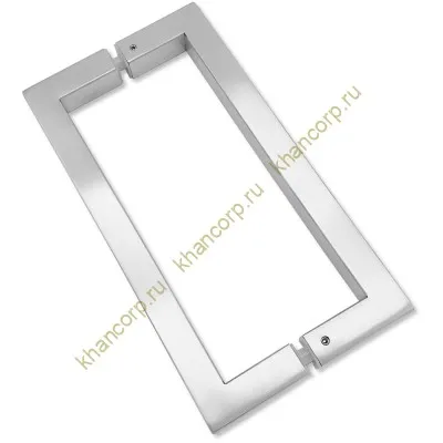 Ручка скоба FDR-71, 19х19х220х1.0 мм, нержавейка/матовый