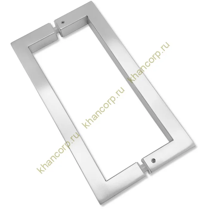 Ручка скоба FDR-71, 19х19х220х1.0 мм, нержавейка/матовый