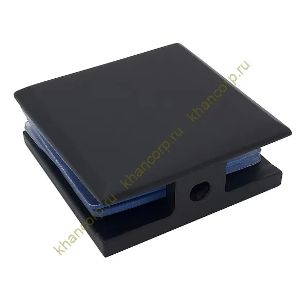 Коннектор Бета β FDK-22 стена-стекло 90˚, латунь/черный