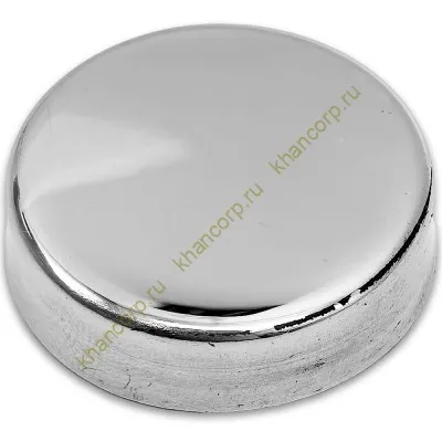 Заглушка круглая FDRA-01 для ручки полотенцесушителя, нержавейка/полированный