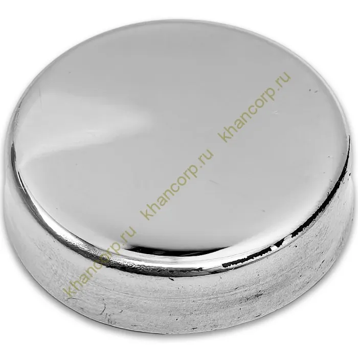 Заглушка круглая FDRA-01 для ручки полотенцесушителя, нержавейка/полированный