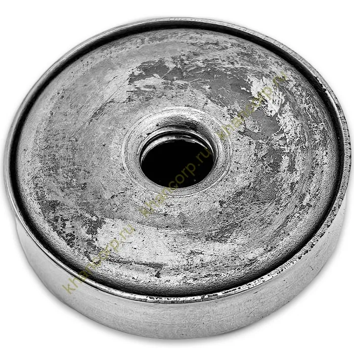 Заглушка круглая FDRA-01 для ручки полотенцесушителя, нержавейка/полированный