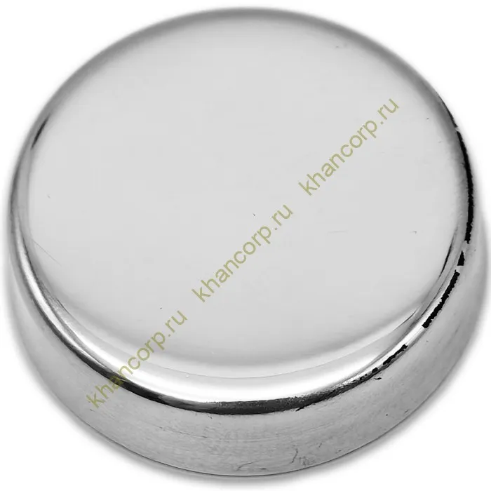 Заглушка круглая FDRA-01 для ручки полотенцесушителя, нержавейка/полированный