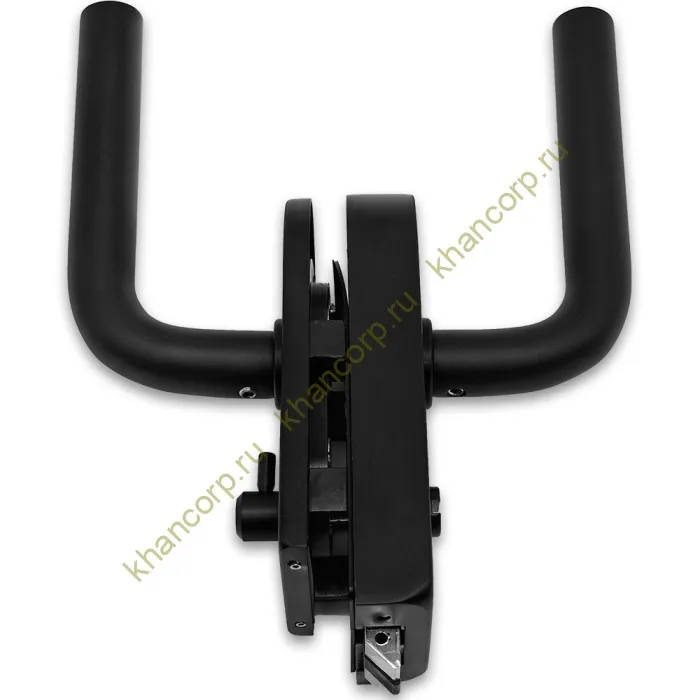 Замок сантехнический FMZ-32.1 для двери из стекла, с притвором, алюминий/черный