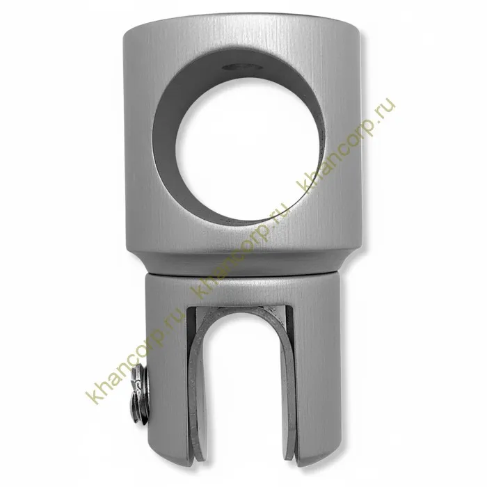 Держатель стекла FDC-11 сквозной 0°-360°, латунь/матовый