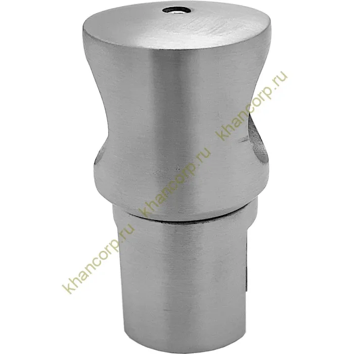 Держатель стекла FDC-11 сквозной 0°-360°, латунь/матовый