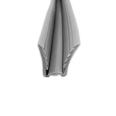 Уплотнитель серый FDPA-541 для профиля опорного (FDPA-54.1) 30х17х2 мм под стекло 8 мм, пог м