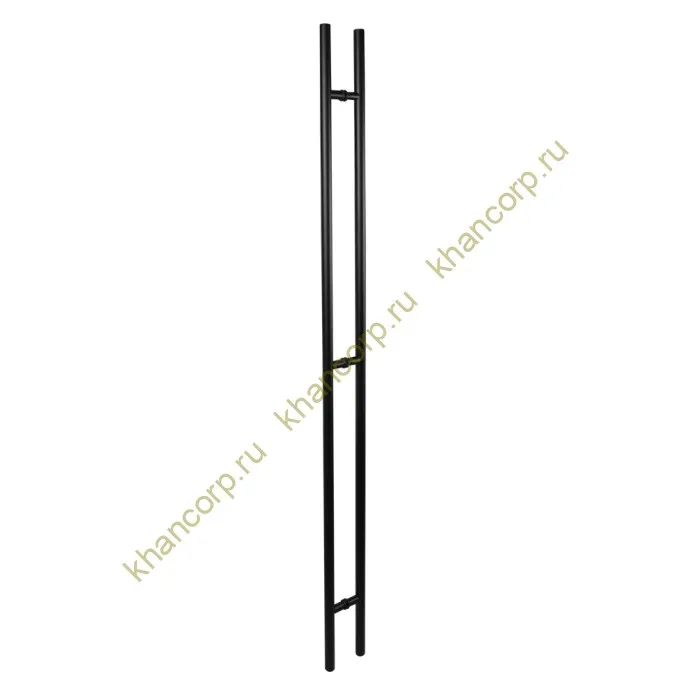 Ручка FKR-208 для стеклянной двери 32x800х800х2000х1 мм, нержавейка/черный