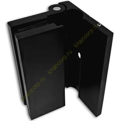 Петля Гера FDP-120 стена-стекло 90˚ открывание наружу, цинк/черный